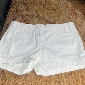 J. Crew Women's White Shorts